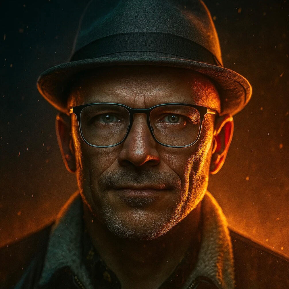 Headshot of PRAYPREY creator, Adam J. Spencer.